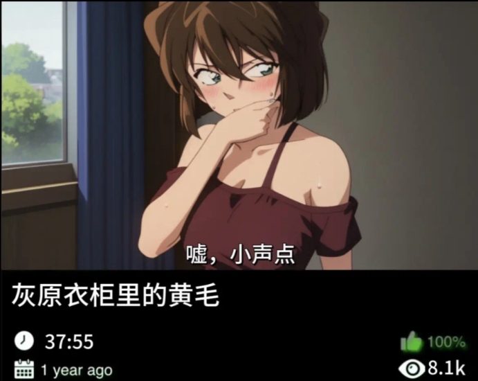 柯南同人-灰原衣柜里的黄毛织梦动漫--资源整合织梦动漫